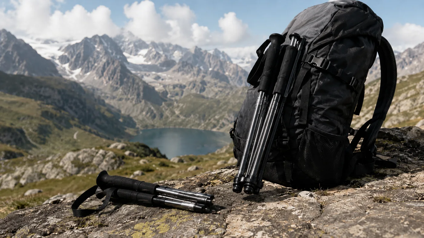 Anykuu bastones de trekking plegables
